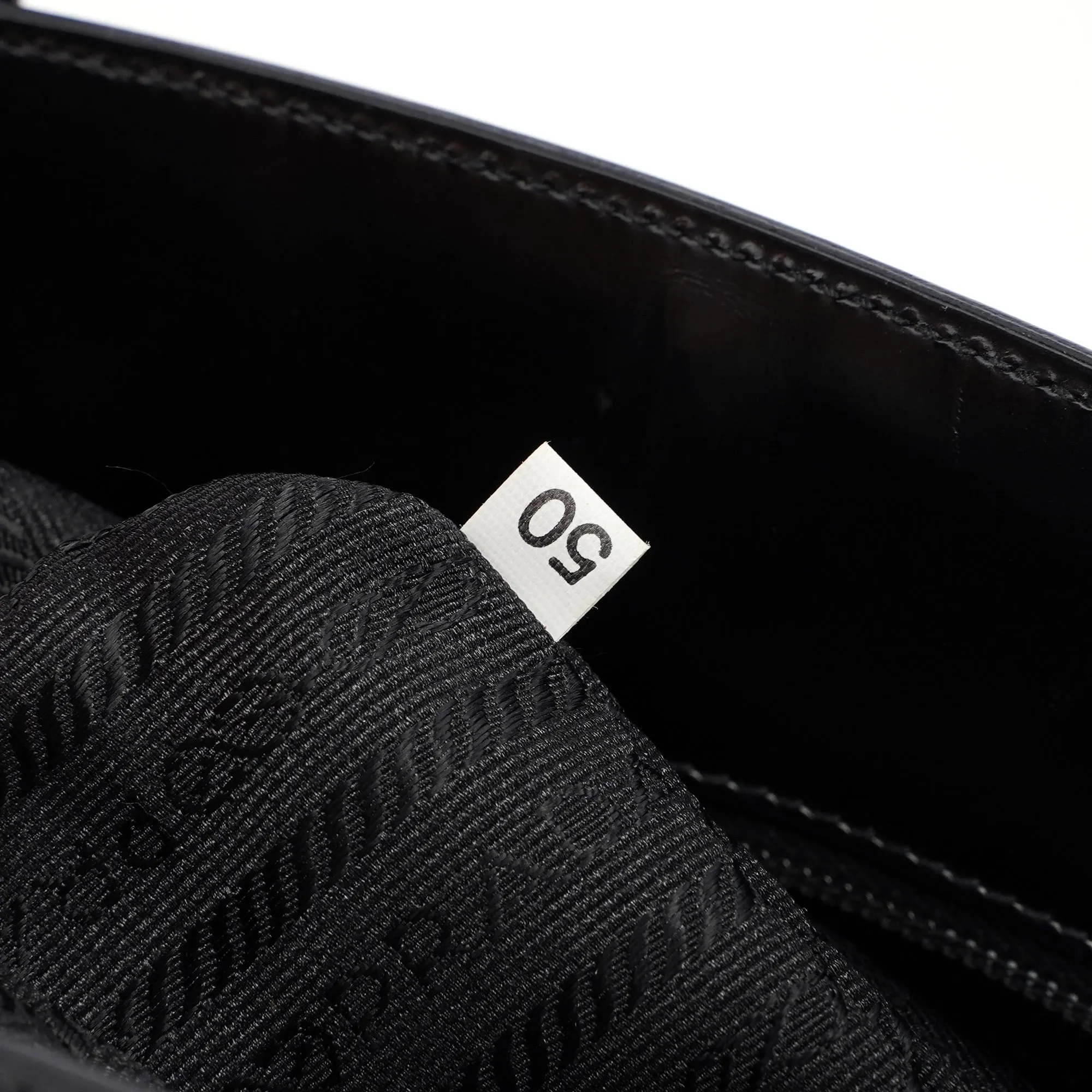 1995 Black Spazzolato Tote Bag