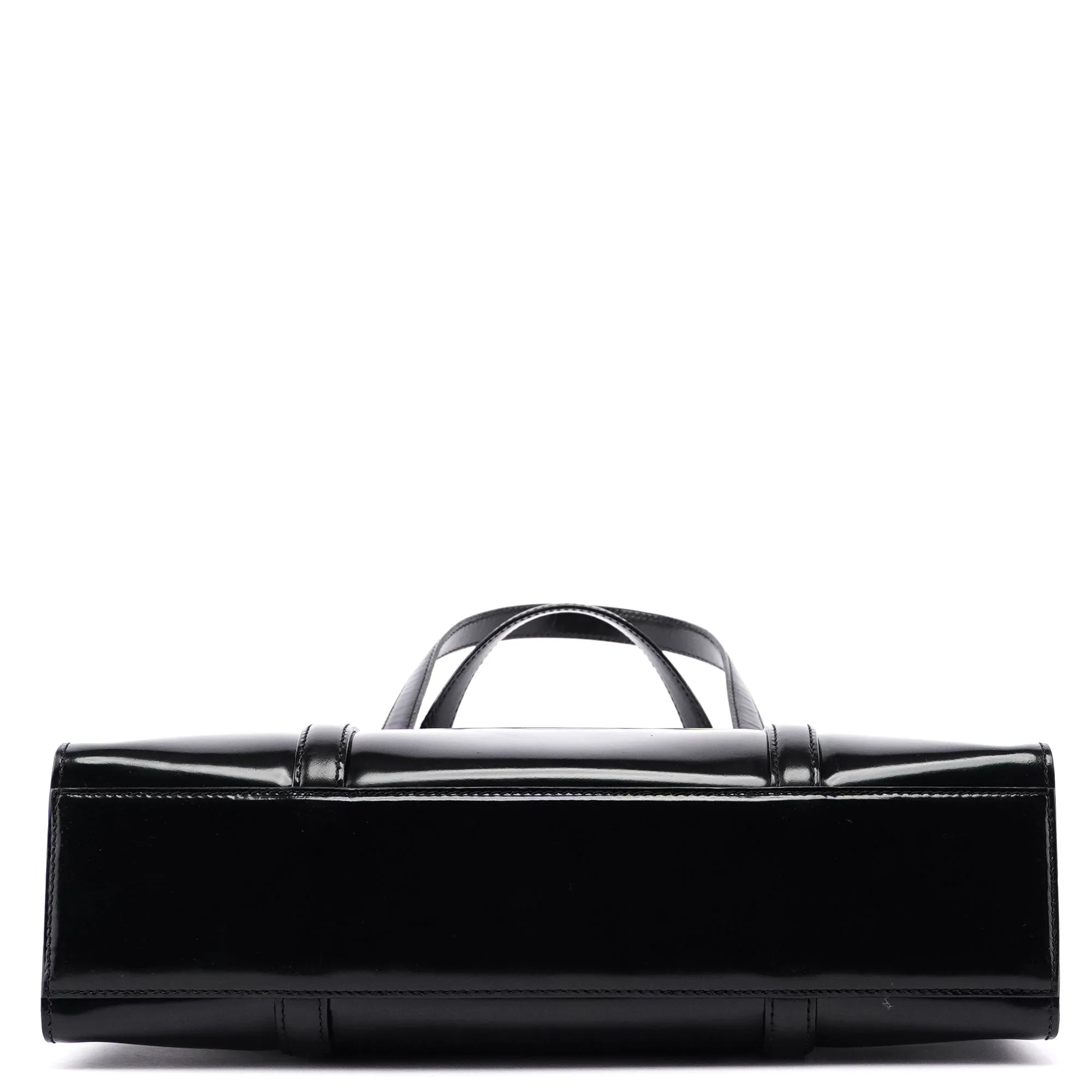 1995 Black Spazzolato Tote