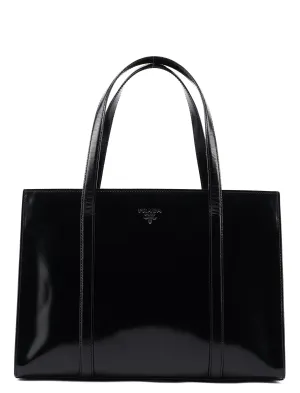 1995 Black Spazzolato Tote