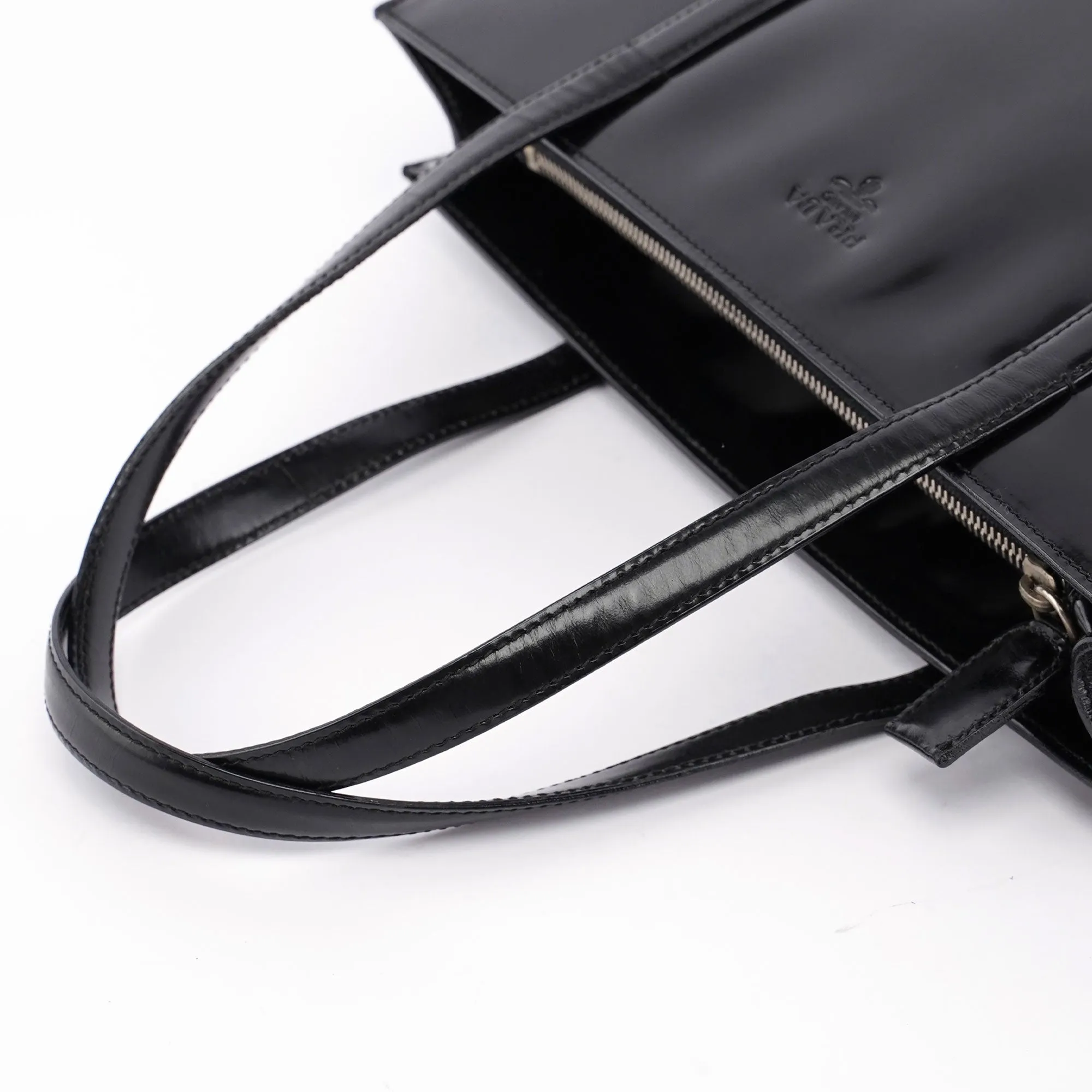 1995 Black Spazzolato Tote