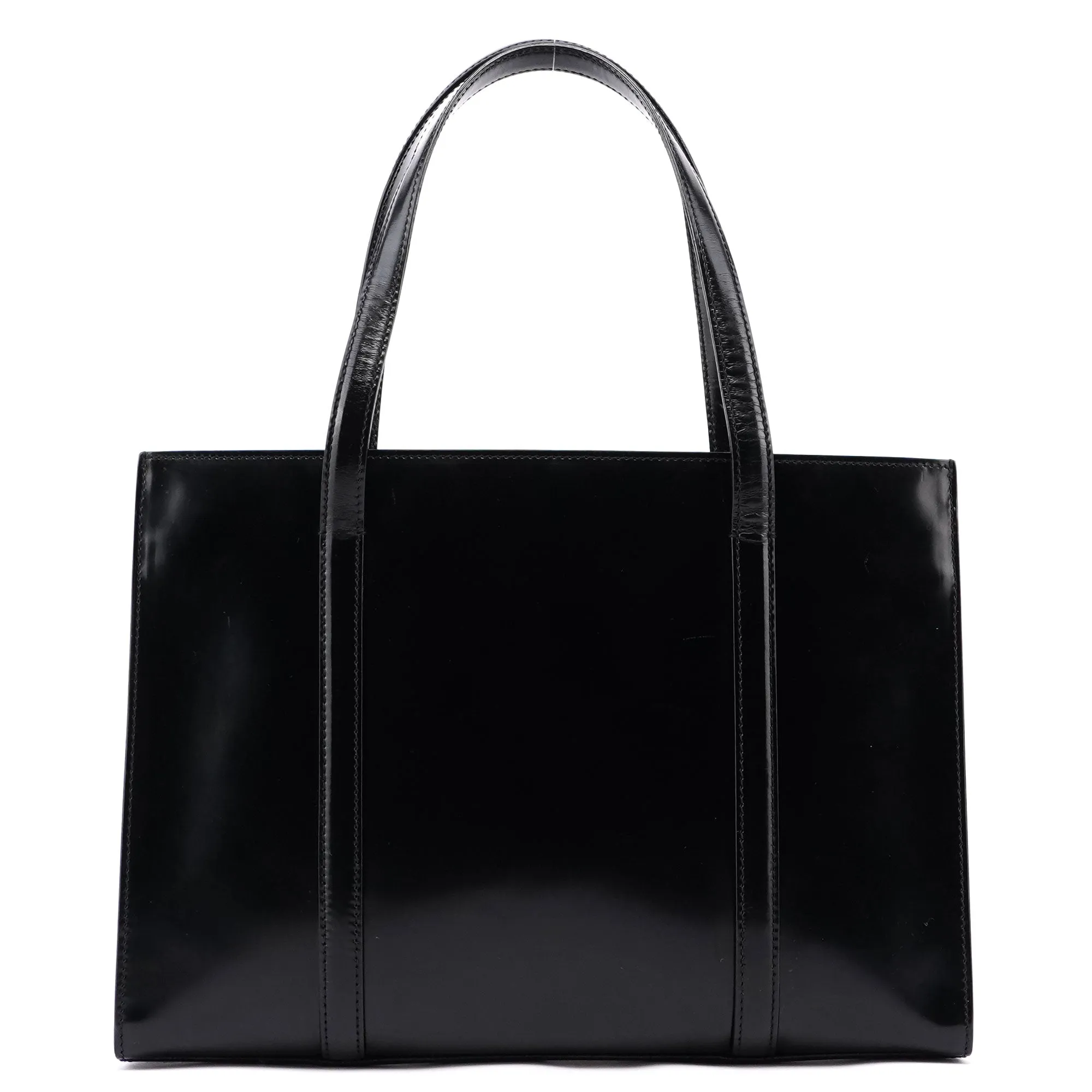 1995 Black Spazzolato Tote