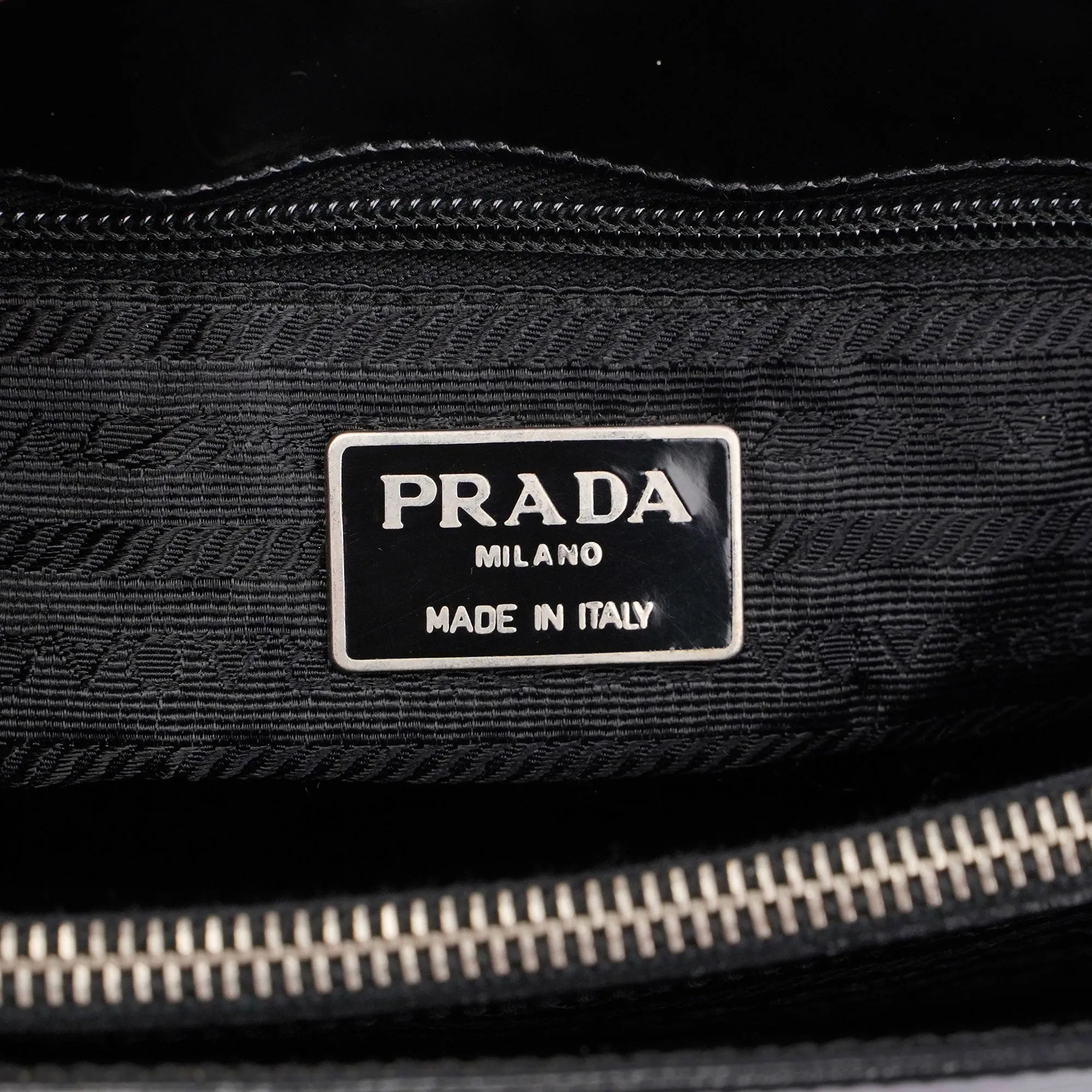 1995 Black Spazzolato Tote