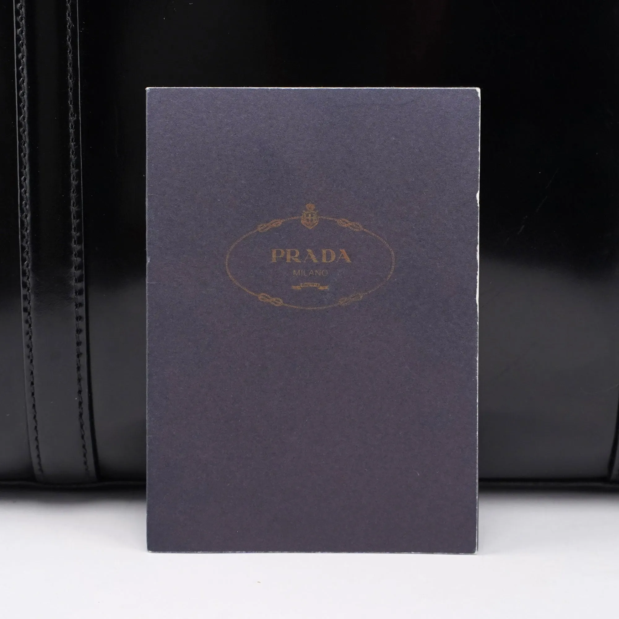 1995 Black Spazzolato Tote