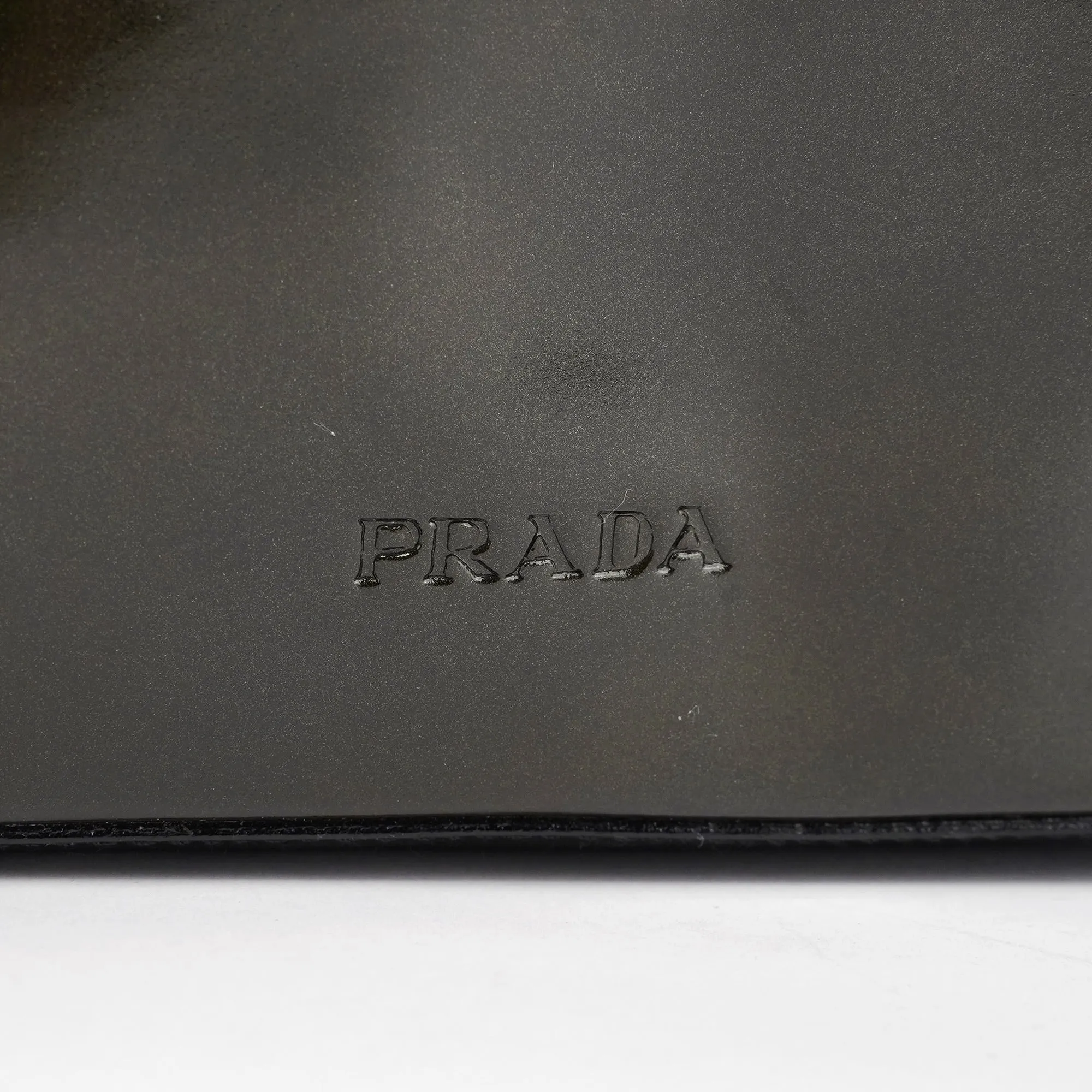 1998 Dark Green Patent Leather Geometric Hobo