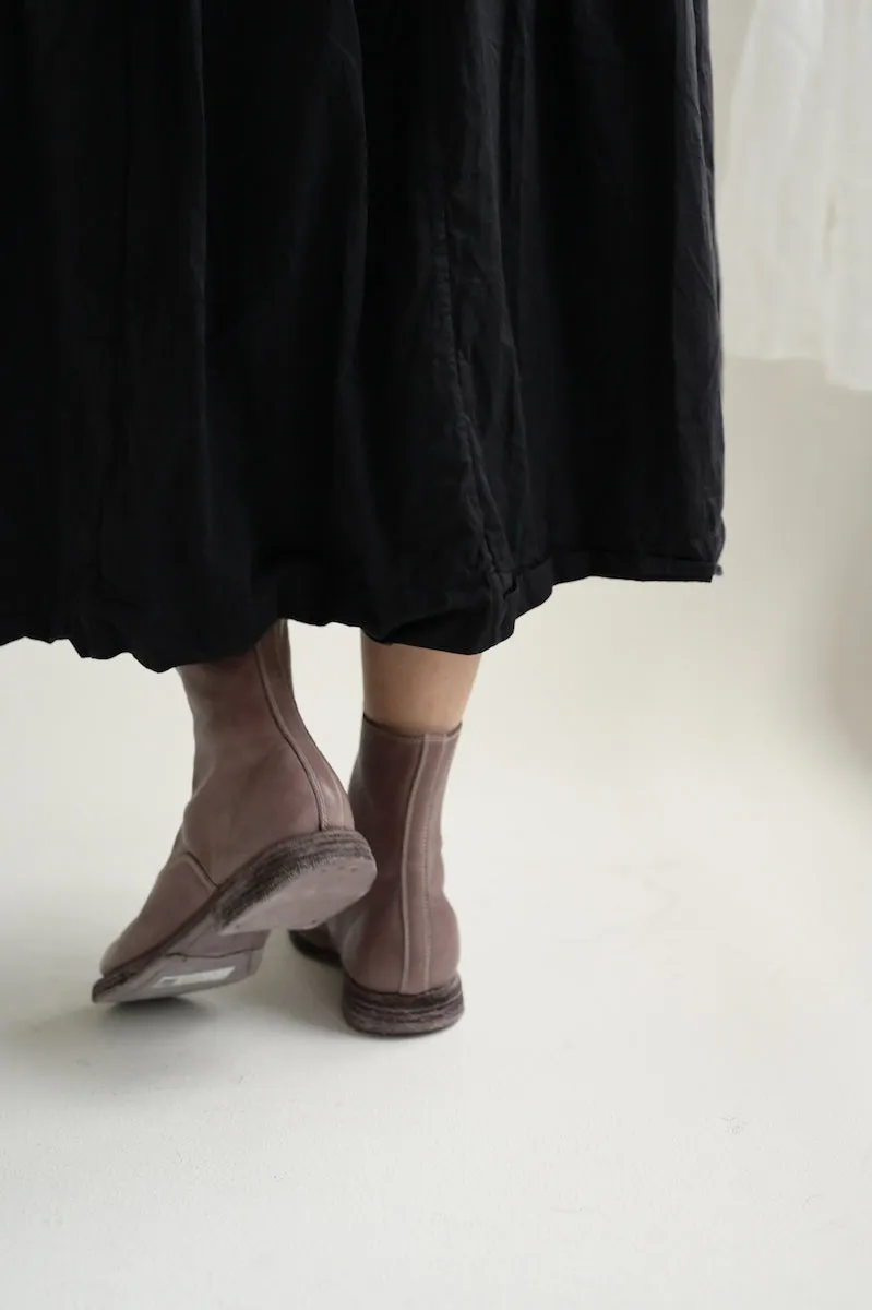 210WZ Front Zip Boot in Pinky Mauve