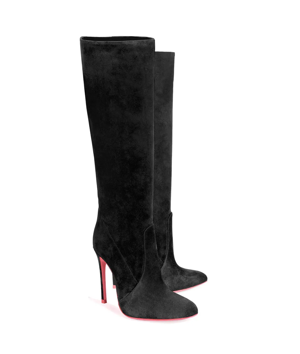 Adhil 115  Black Suede