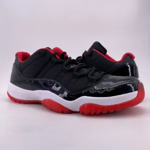 Air Jordan 11 Retro Low "Bred" 2015 New Size 11