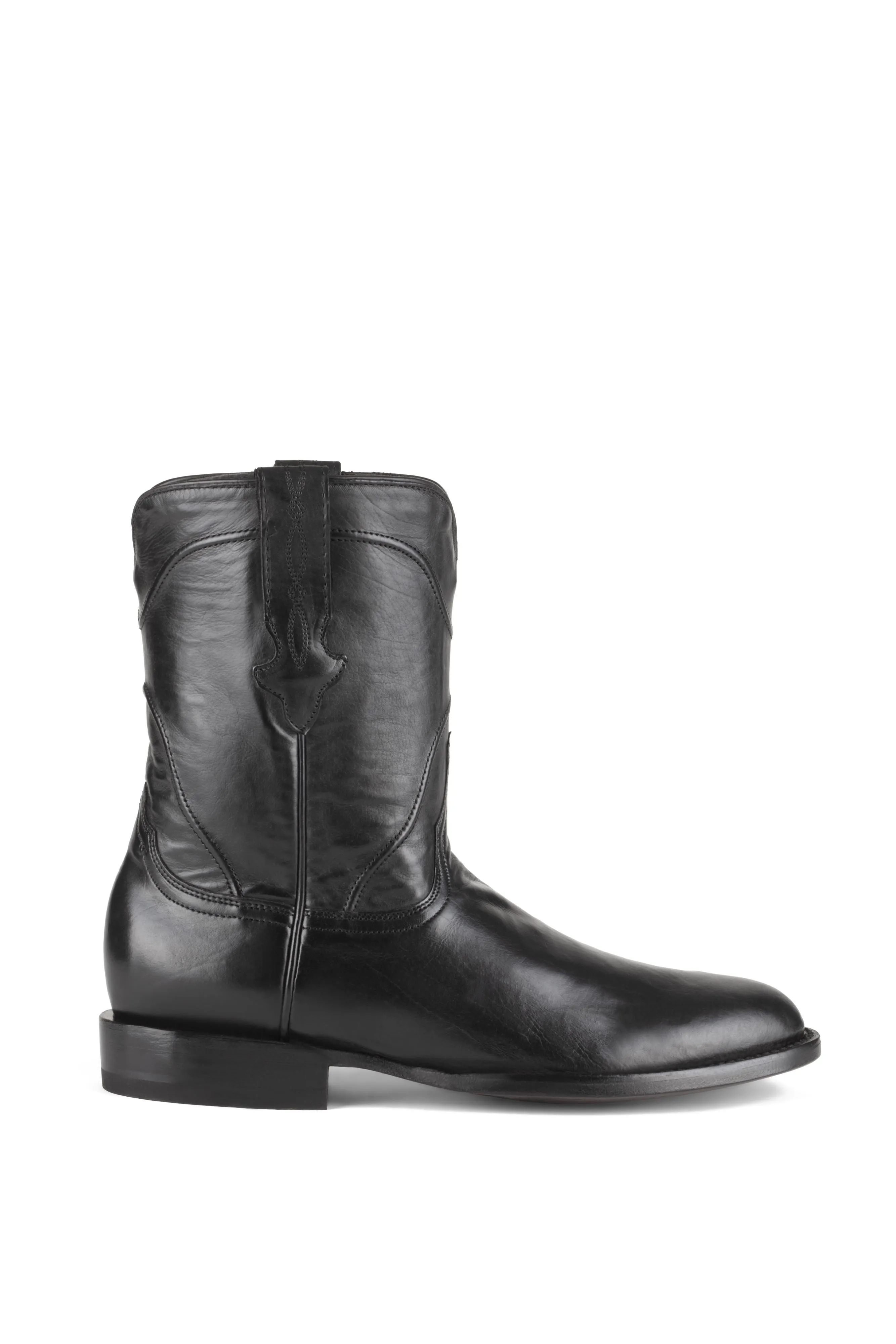 Allens Brand - Calf - Roper - Black