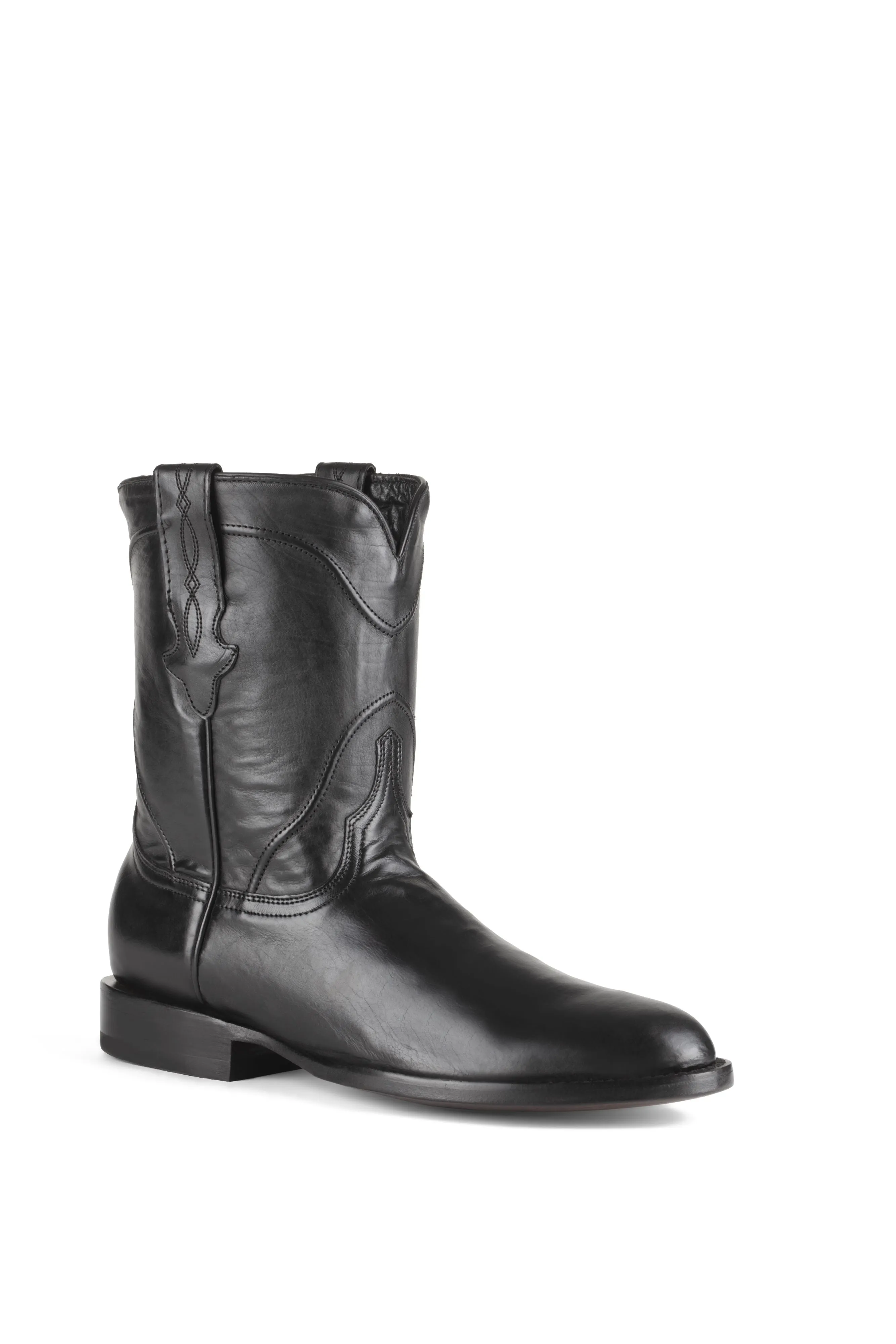 Allens Brand - Calf - Roper - Black