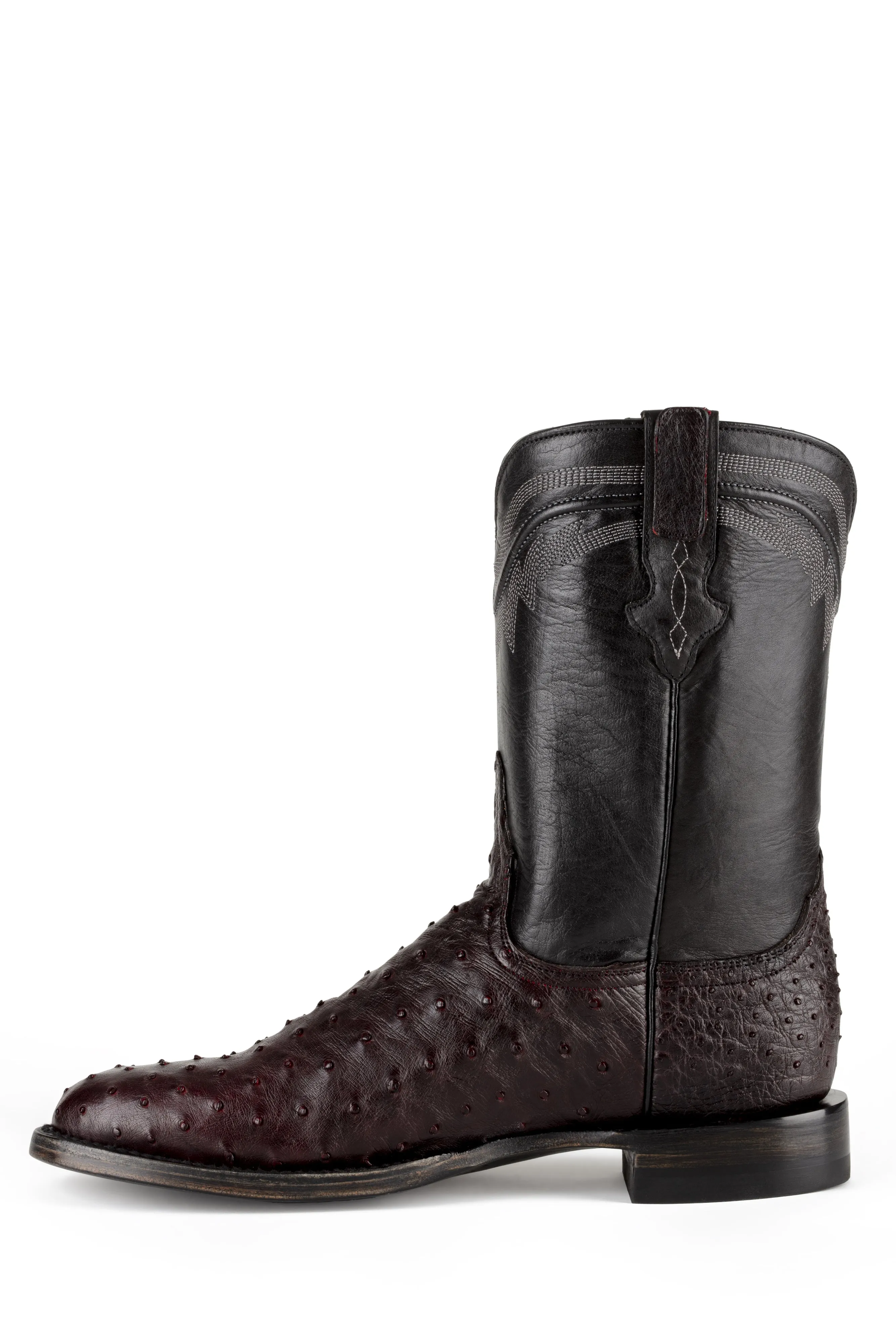 Allens Brand - Jaden Full Quill - Roper - Black Cherry