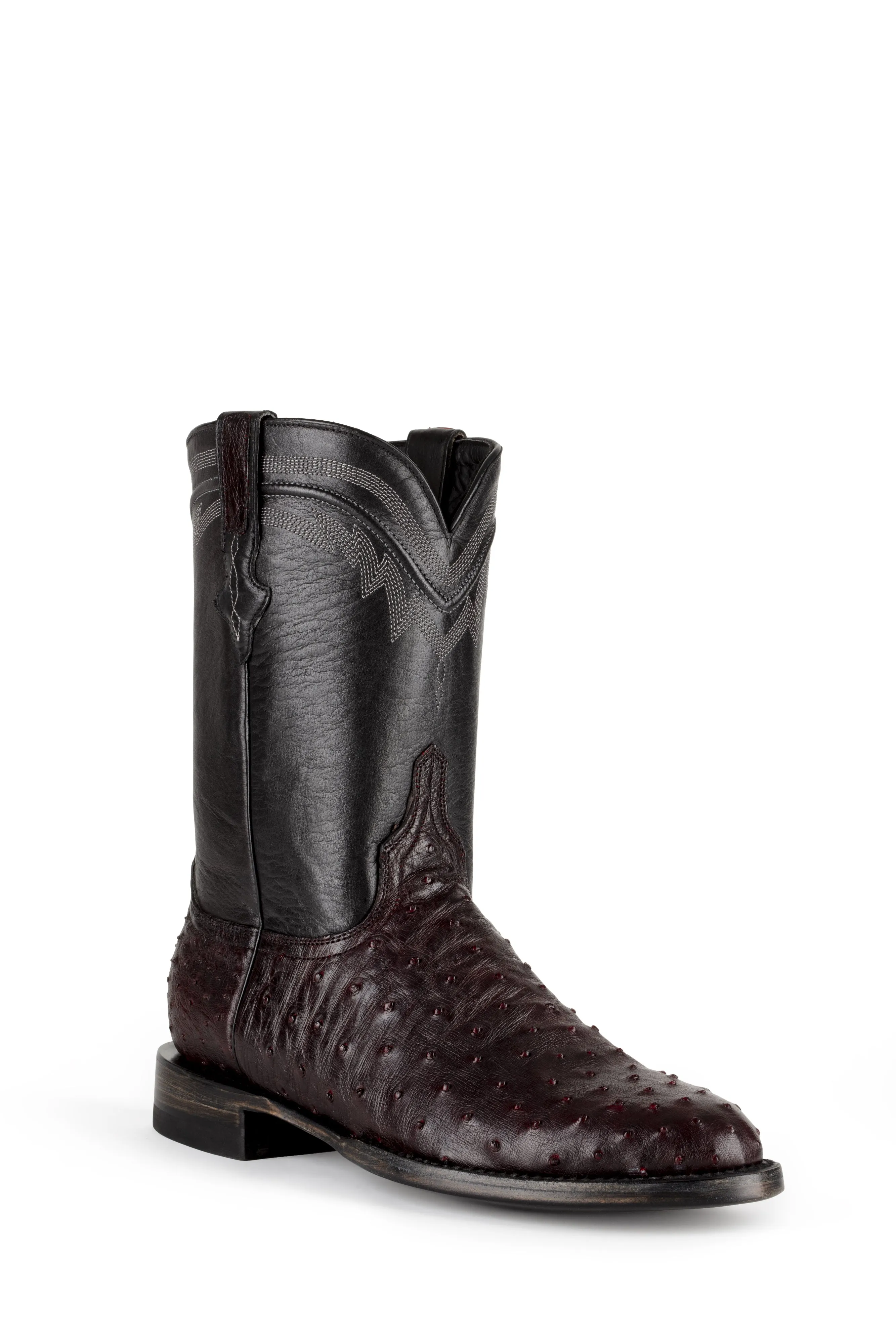 Allens Brand - Jaden Full Quill - Roper - Black Cherry