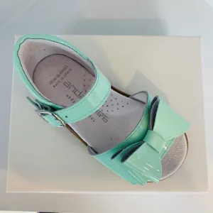 ANDANINES - Patent Leather Sandal - Mint