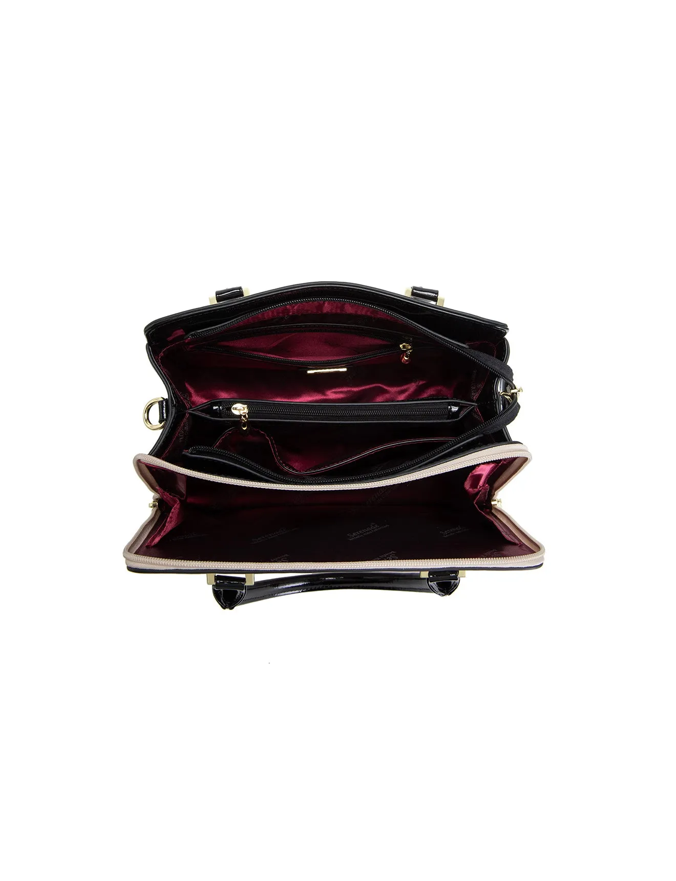 APHRODITE GRIP HANDLE LEATHER BAG- SF23-0343-SALE
