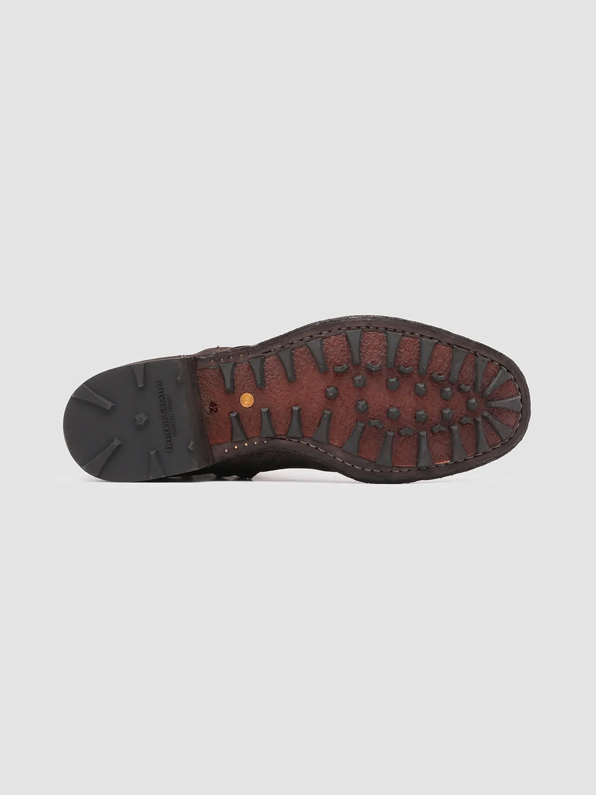 ARBUS 022 - Brown Leather Ankle Boots