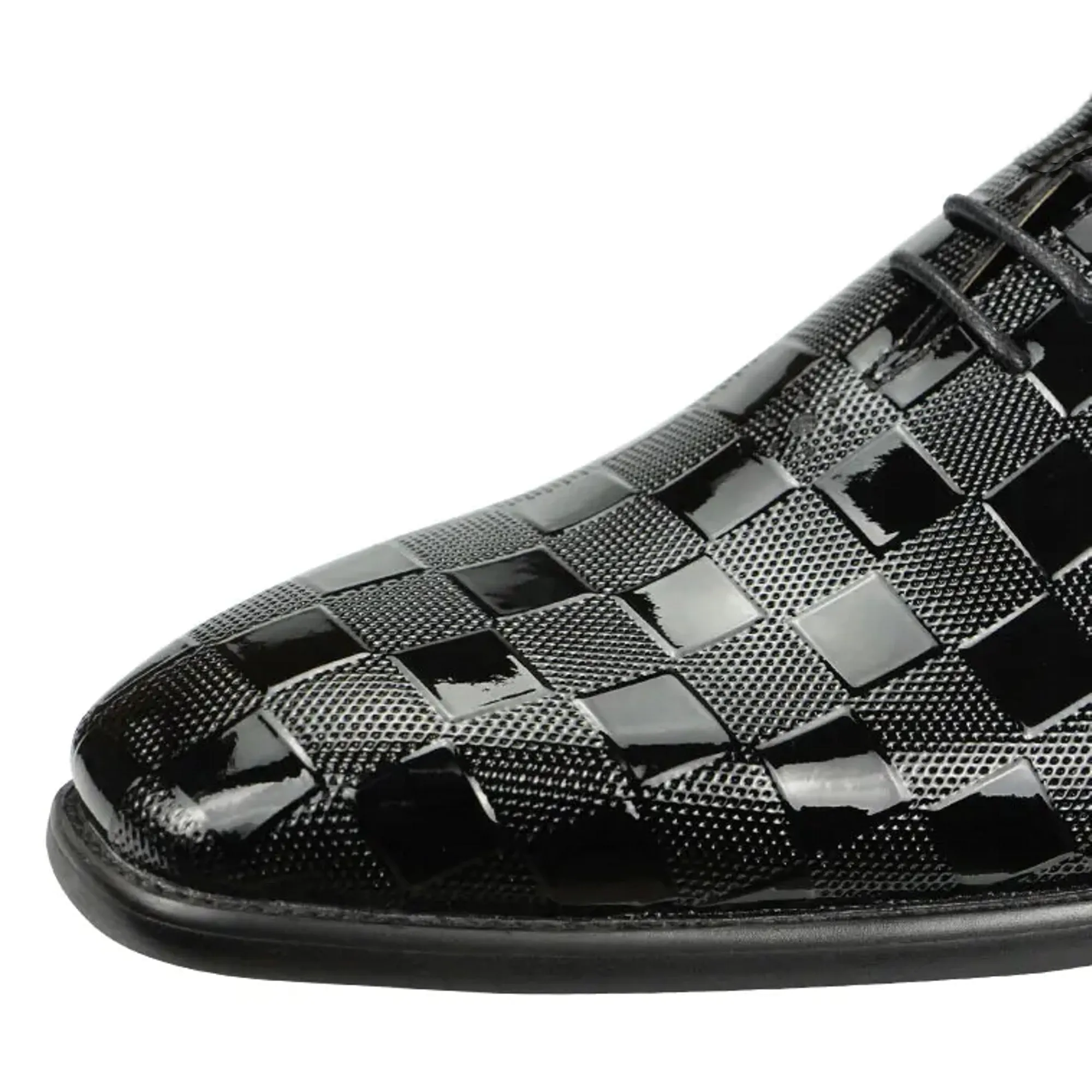 Black Leather Dress Shoes Men