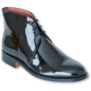 Black Patent Leather George Boot