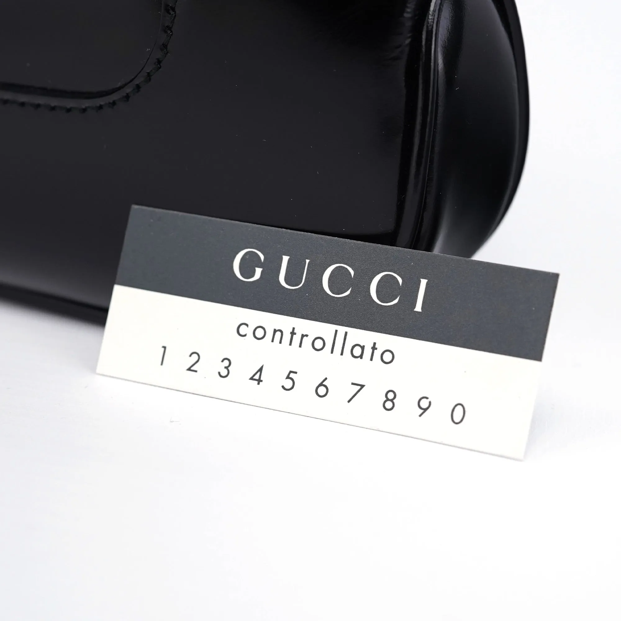 Black Patent Leather Jackie Shoulder Bag