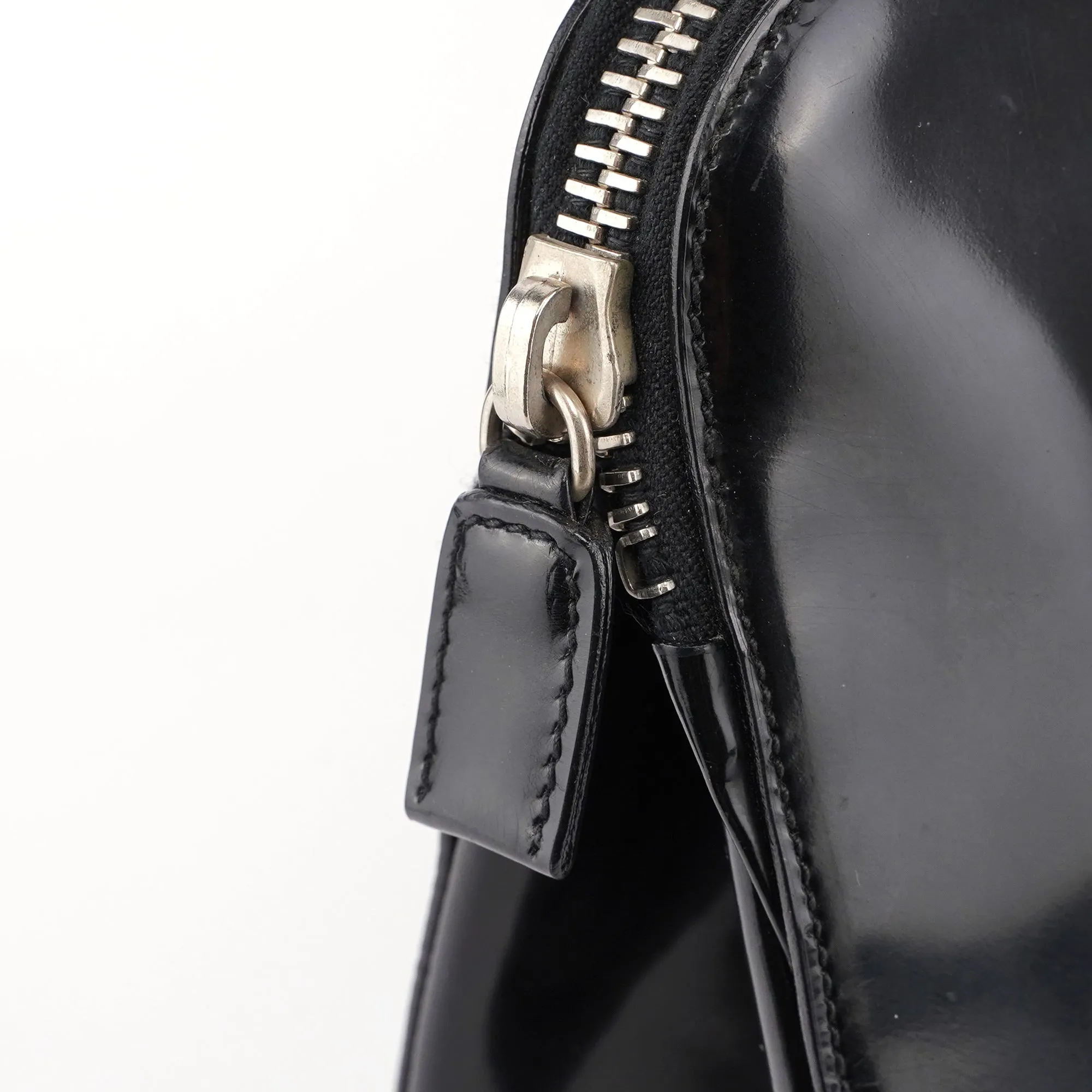 Black Spazzolato Tote Bag
