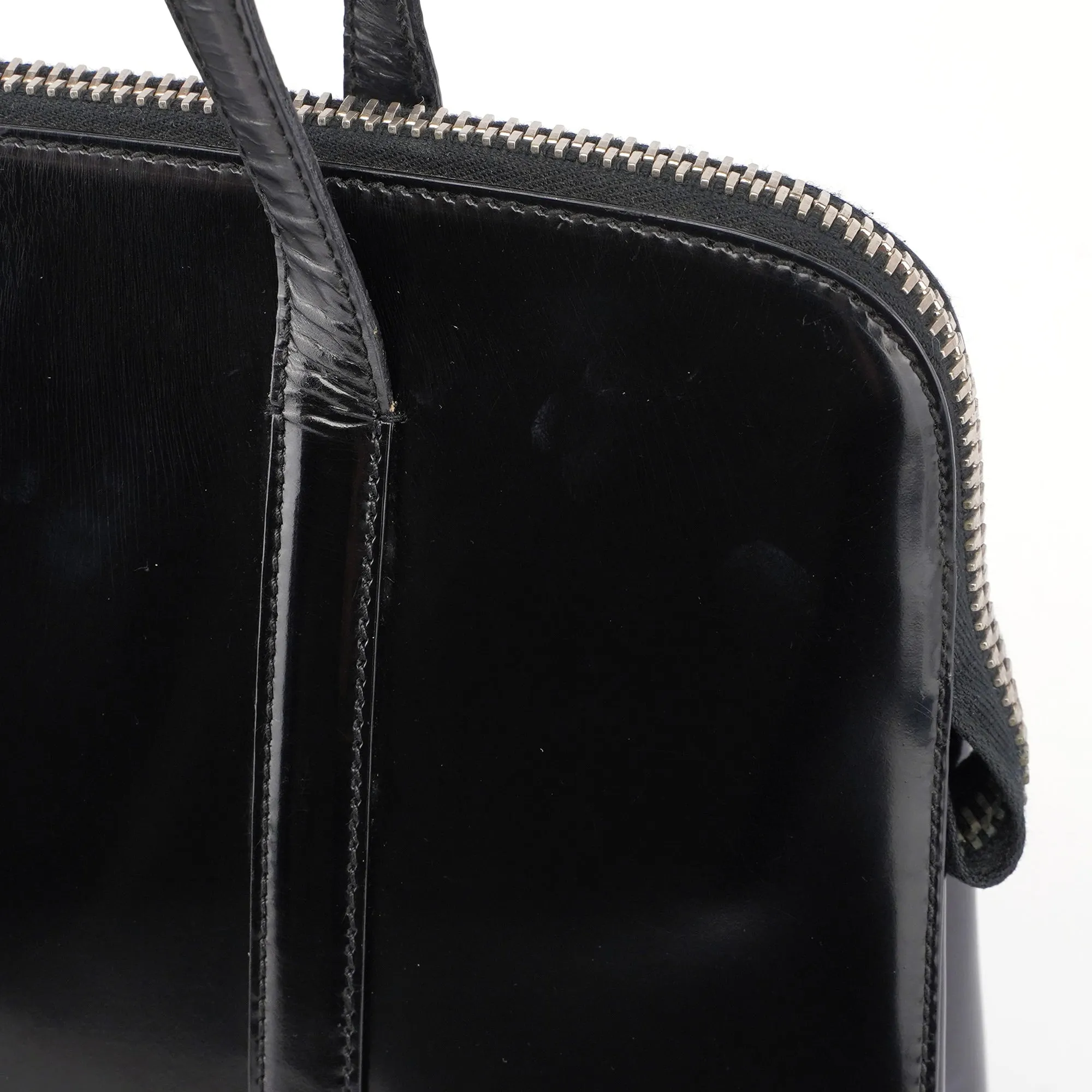 Black Spazzolato Tote Bag