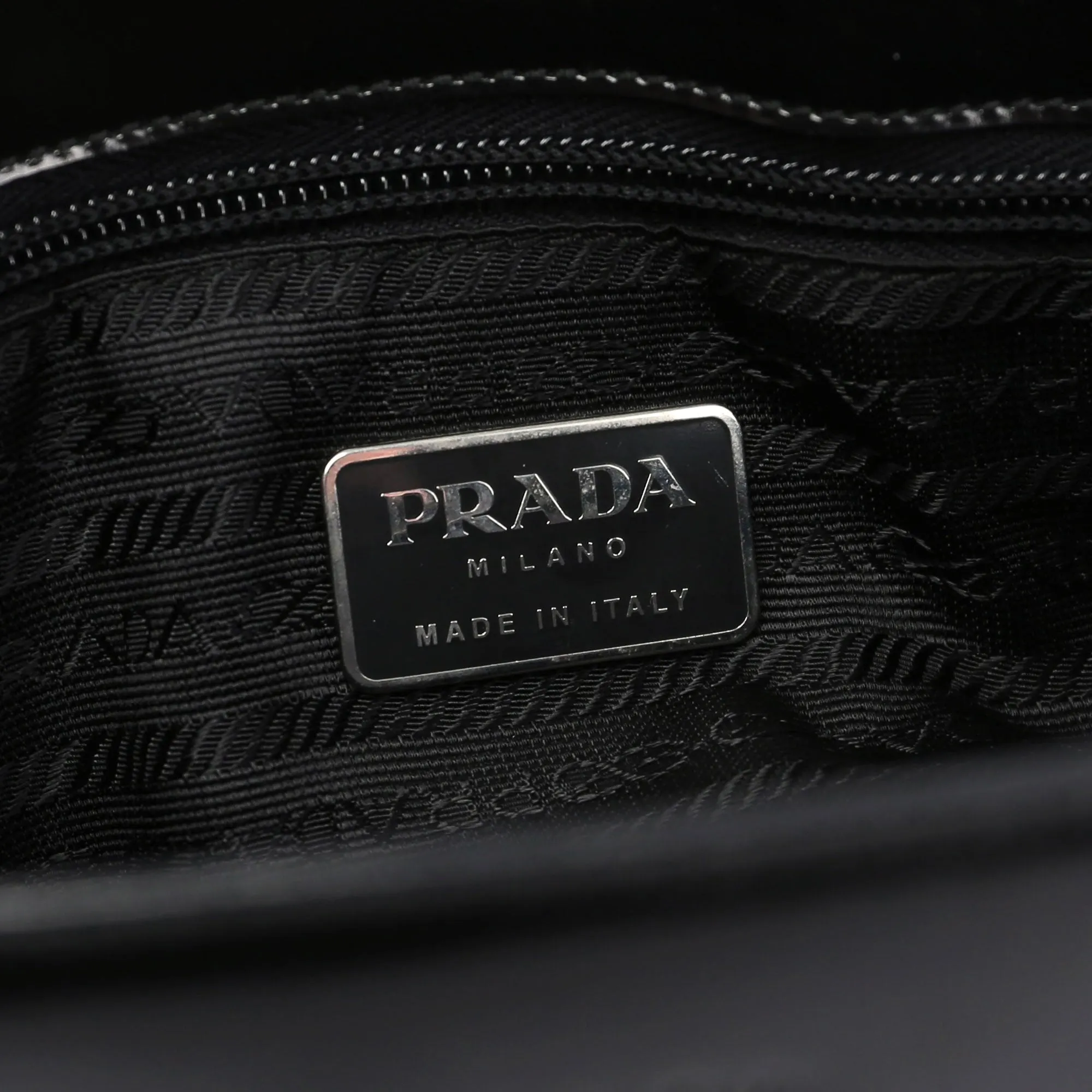 Black Spazzolato Tote