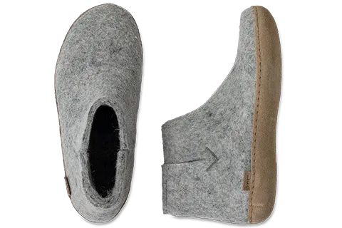 Boot w/ Leather Sole