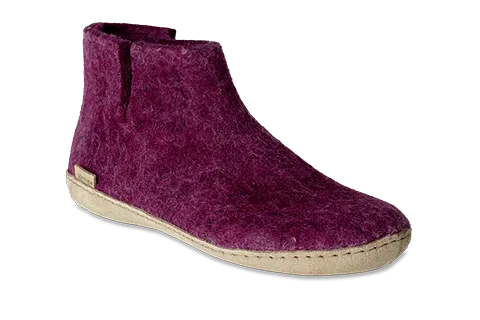 Boot w/ Leather Sole