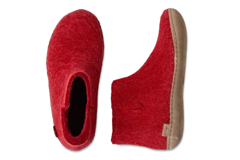 Boot w/ Leather Sole