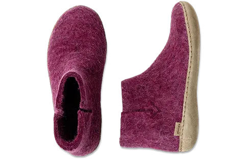 Boot w/ Leather Sole