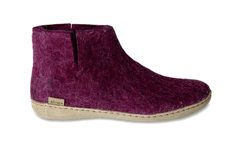 Boot w/ Leather Sole