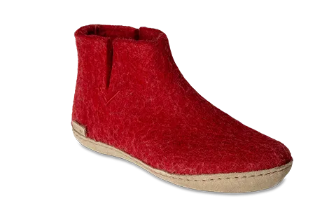 Boot w/ Leather Sole