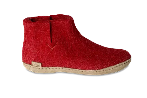 Boot w/ Leather Sole