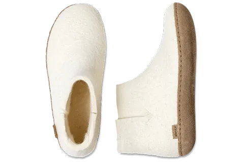 Boot w/ Leather Sole