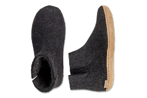 Boot w/ Leather Sole