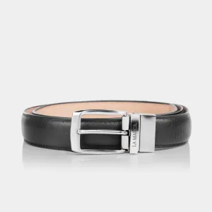 Boston Formal Belt (Piano Black)