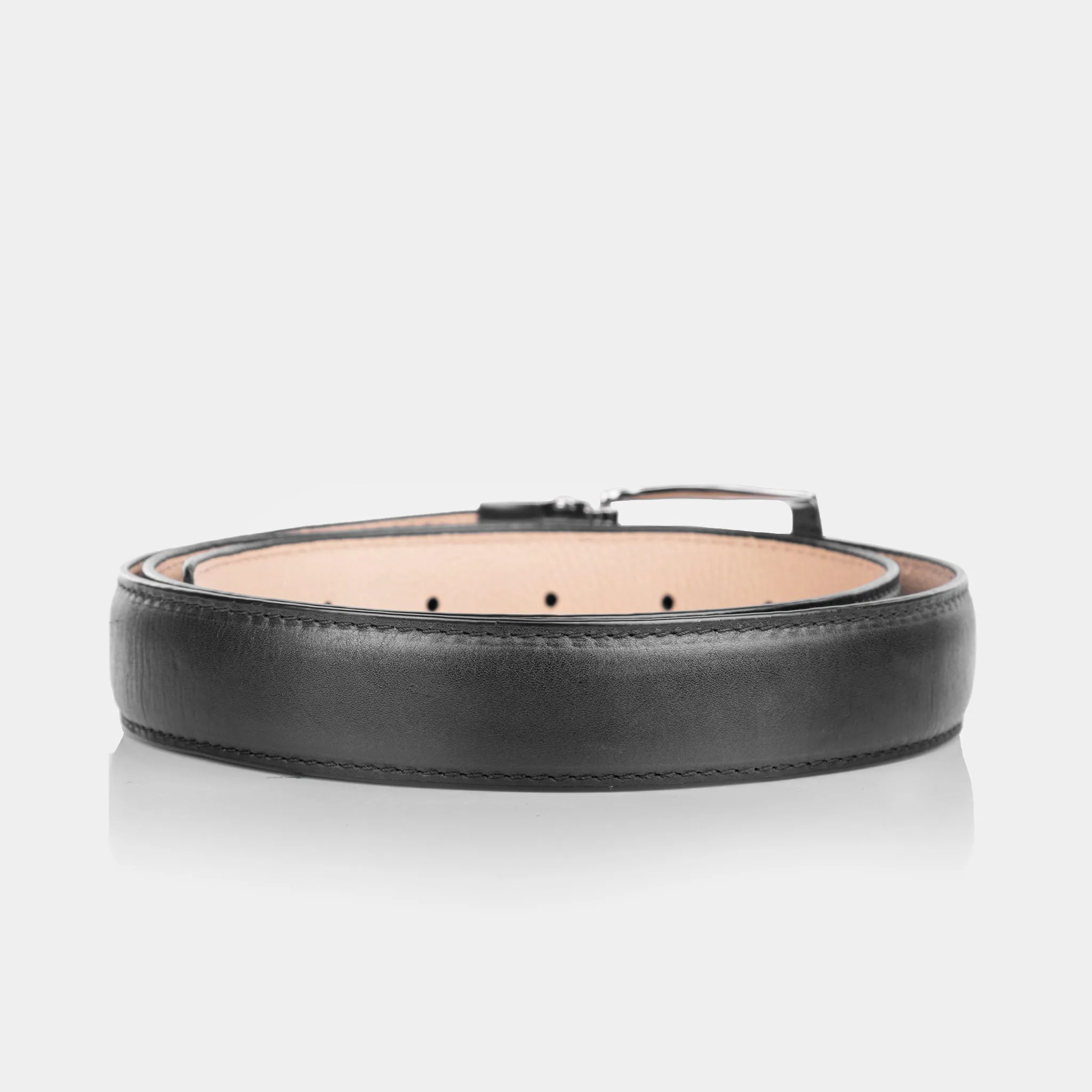 Boston Formal Belt (Piano Black)