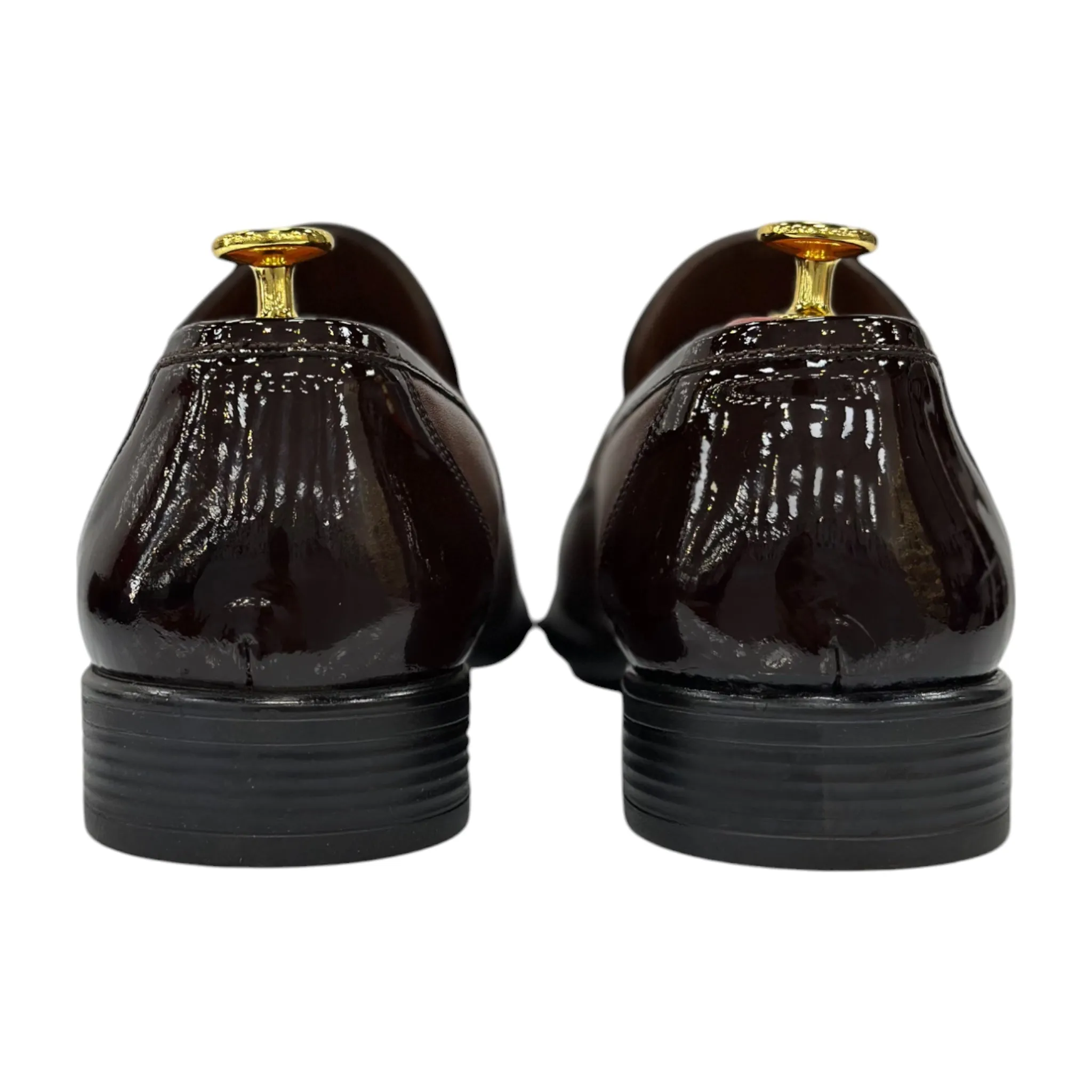 Brown Dress Shoes , Leather with Classy Details - 120501