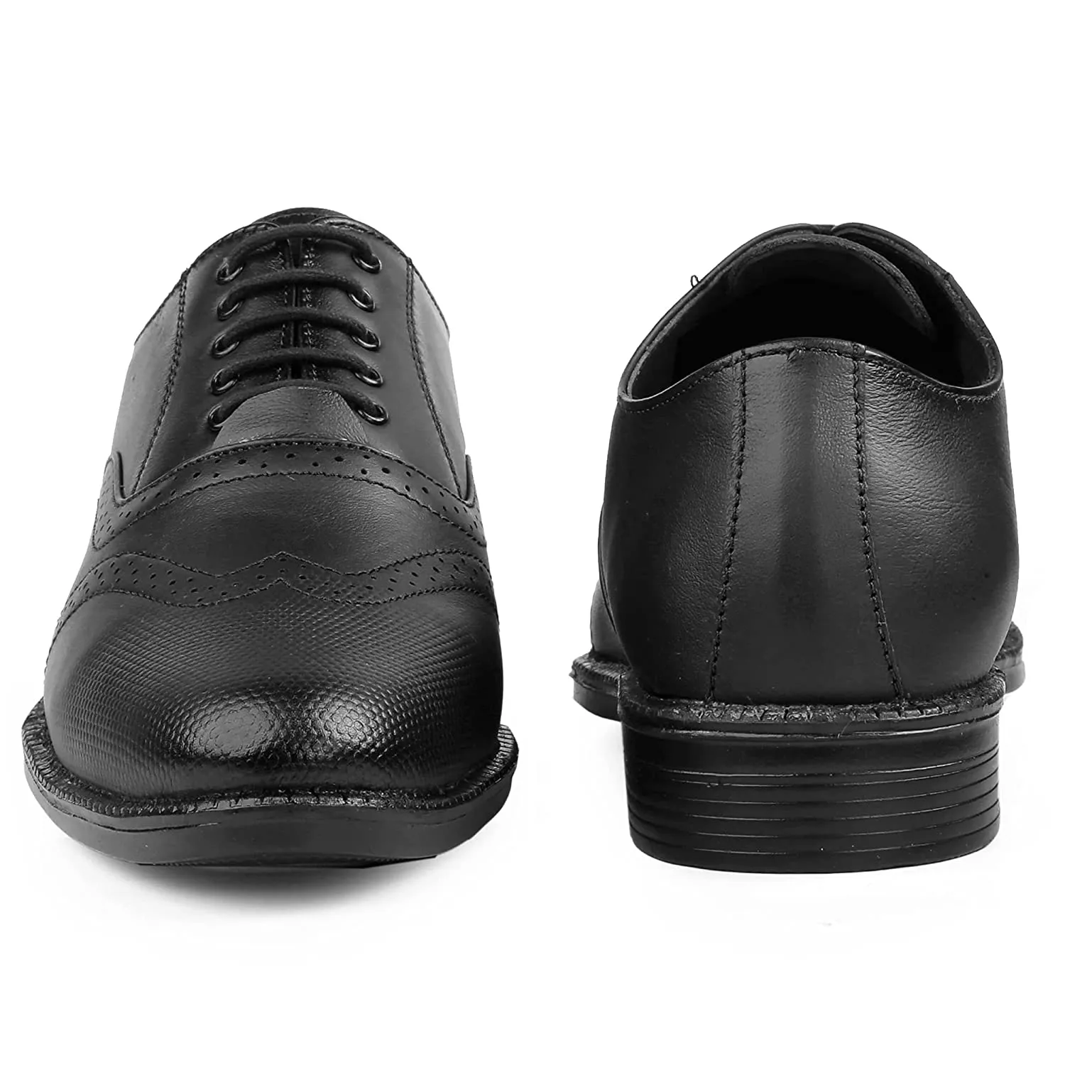 Classic Design Formal Genuine Leather Lace-up Shoes For Men's-JonasParamount
