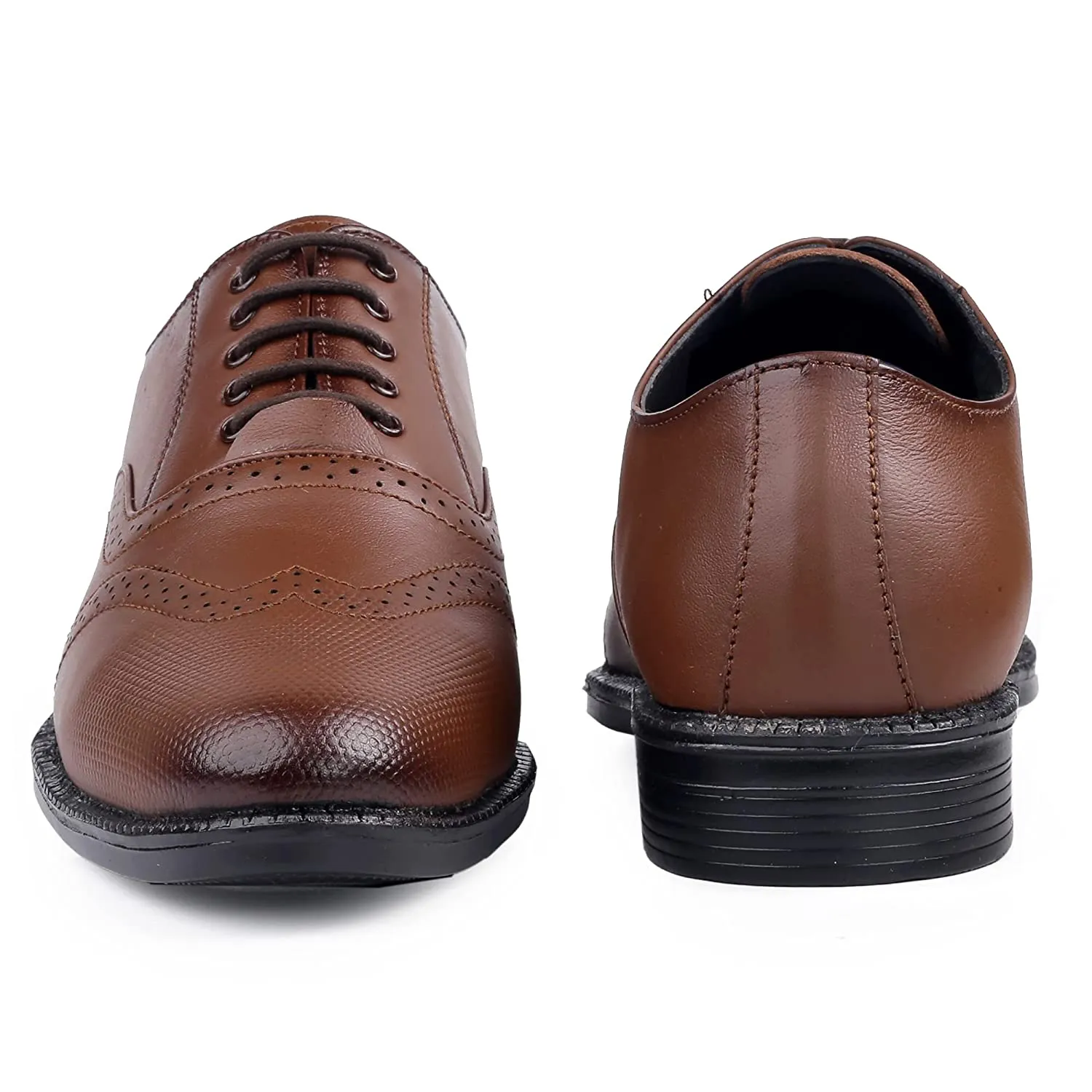 Classic Design Formal Genuine Leather Lace-up Shoes For Men's-JonasParamount