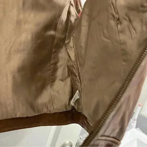 Coldwater Creek Leather Vest