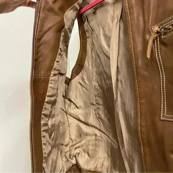Coldwater Creek Leather Vest