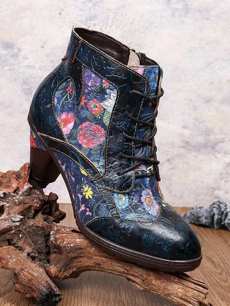 Cowhide Boots