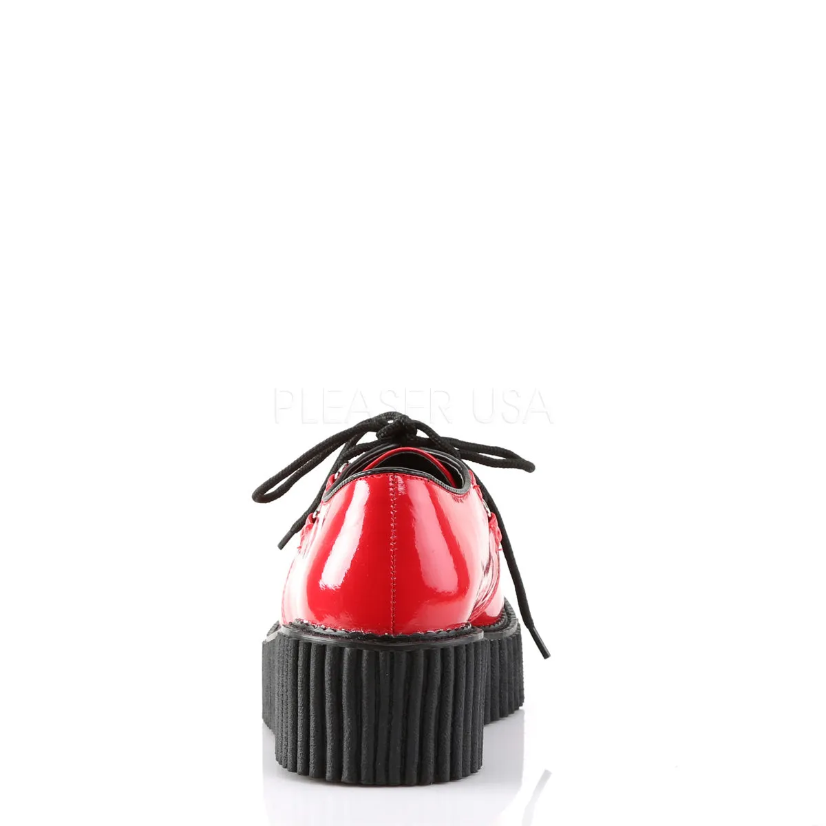 CREEPER-108  Red Patent-Pvc