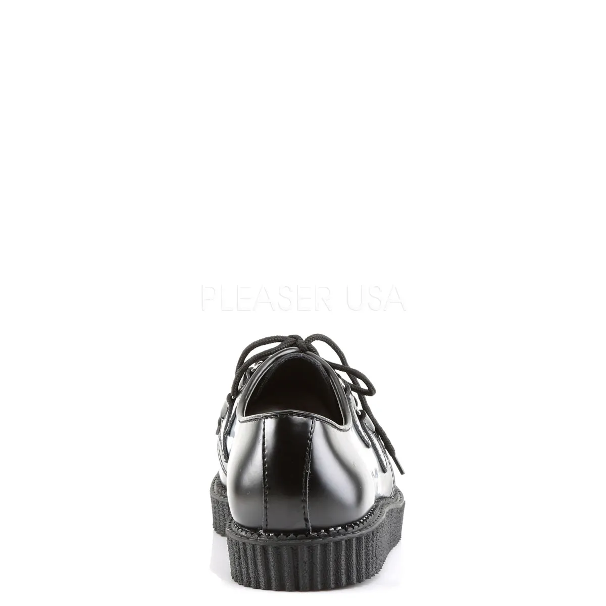 CREEPER-602  Black Leather