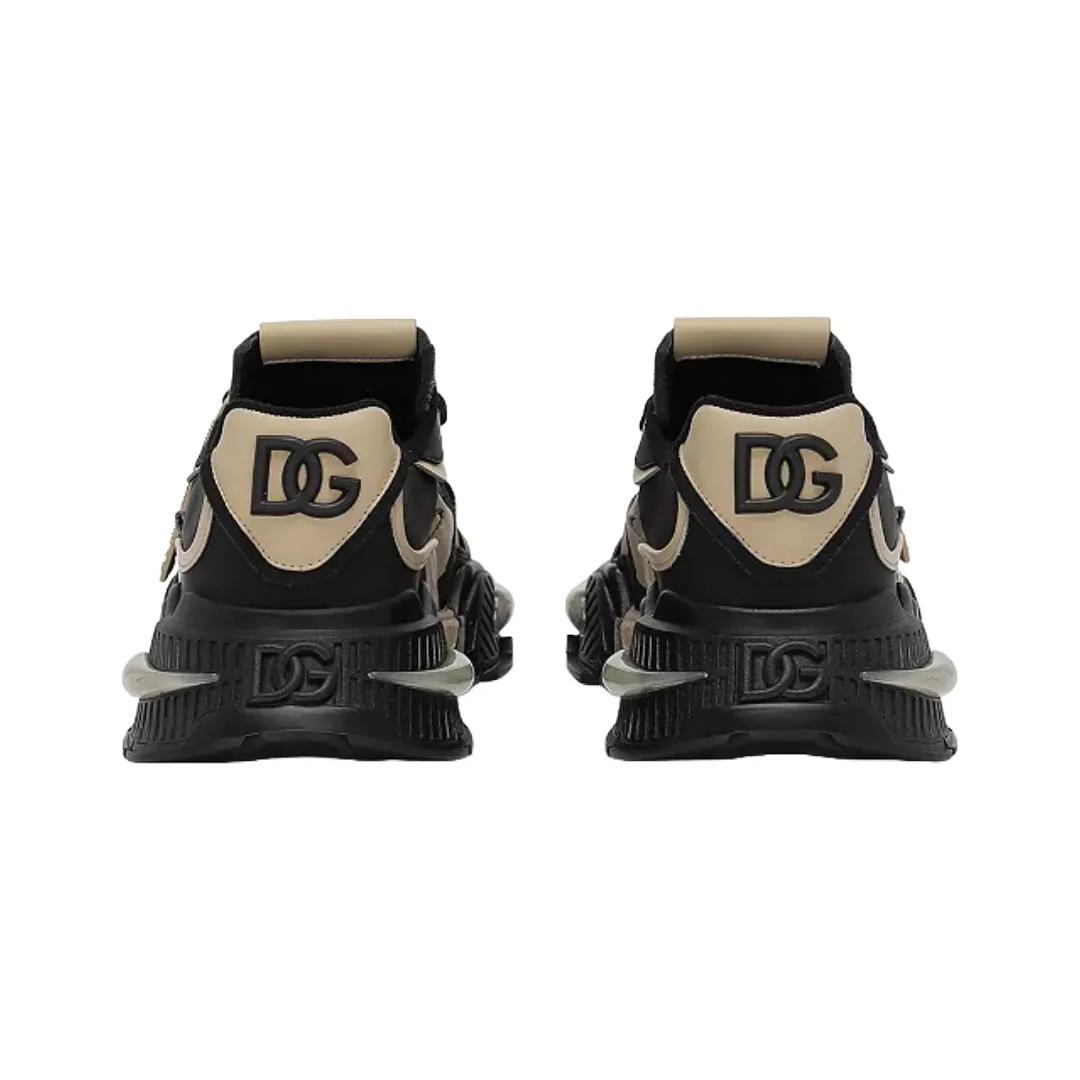DOLCE & GABBANA AIR MASTER SNEAKER BEIGE/BLACK
