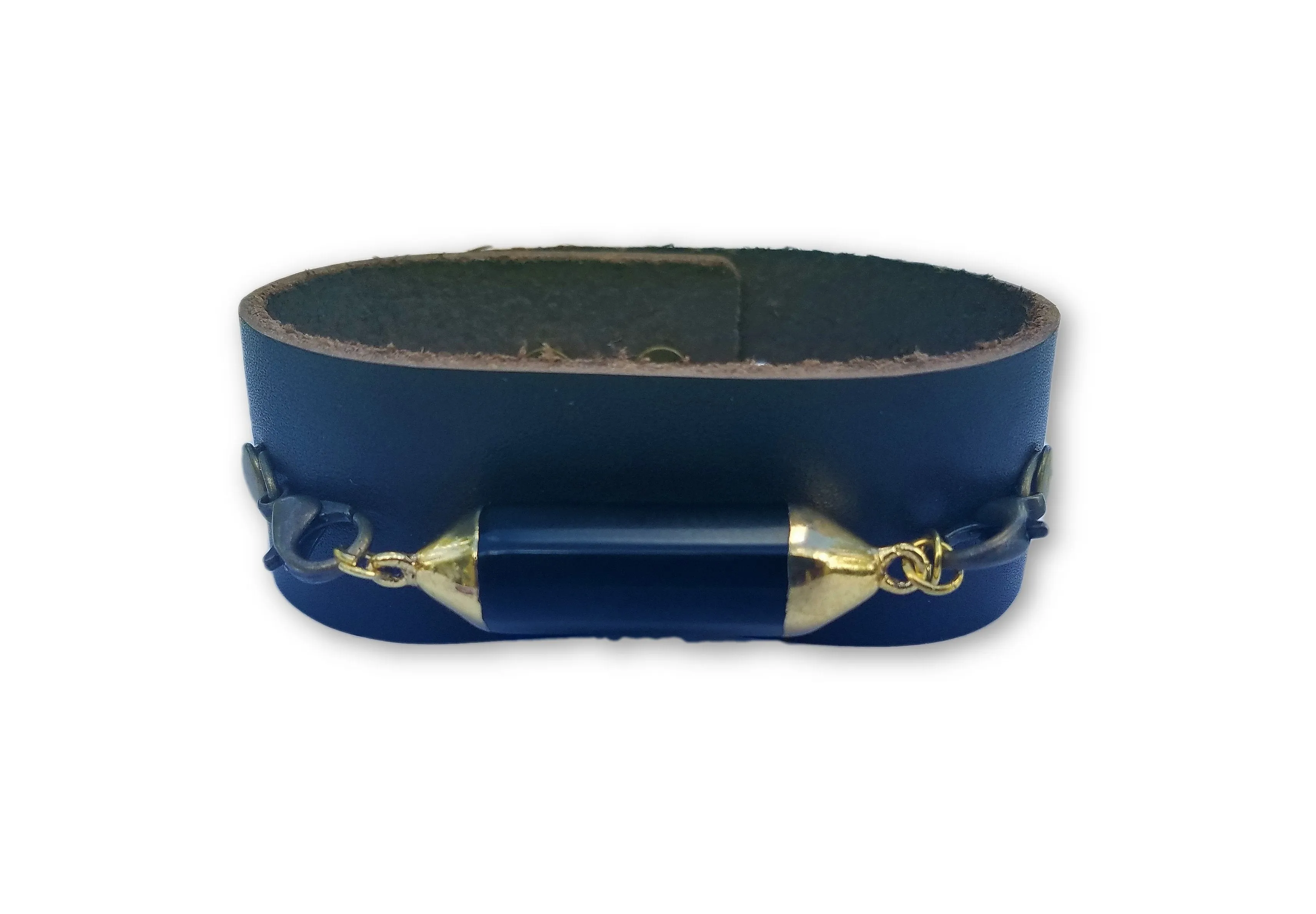 Dominance - Leather Bracelet (Dark Brown)