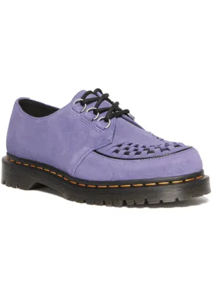 Dr. Martens Ramsey Suede Leather Creepers Purple