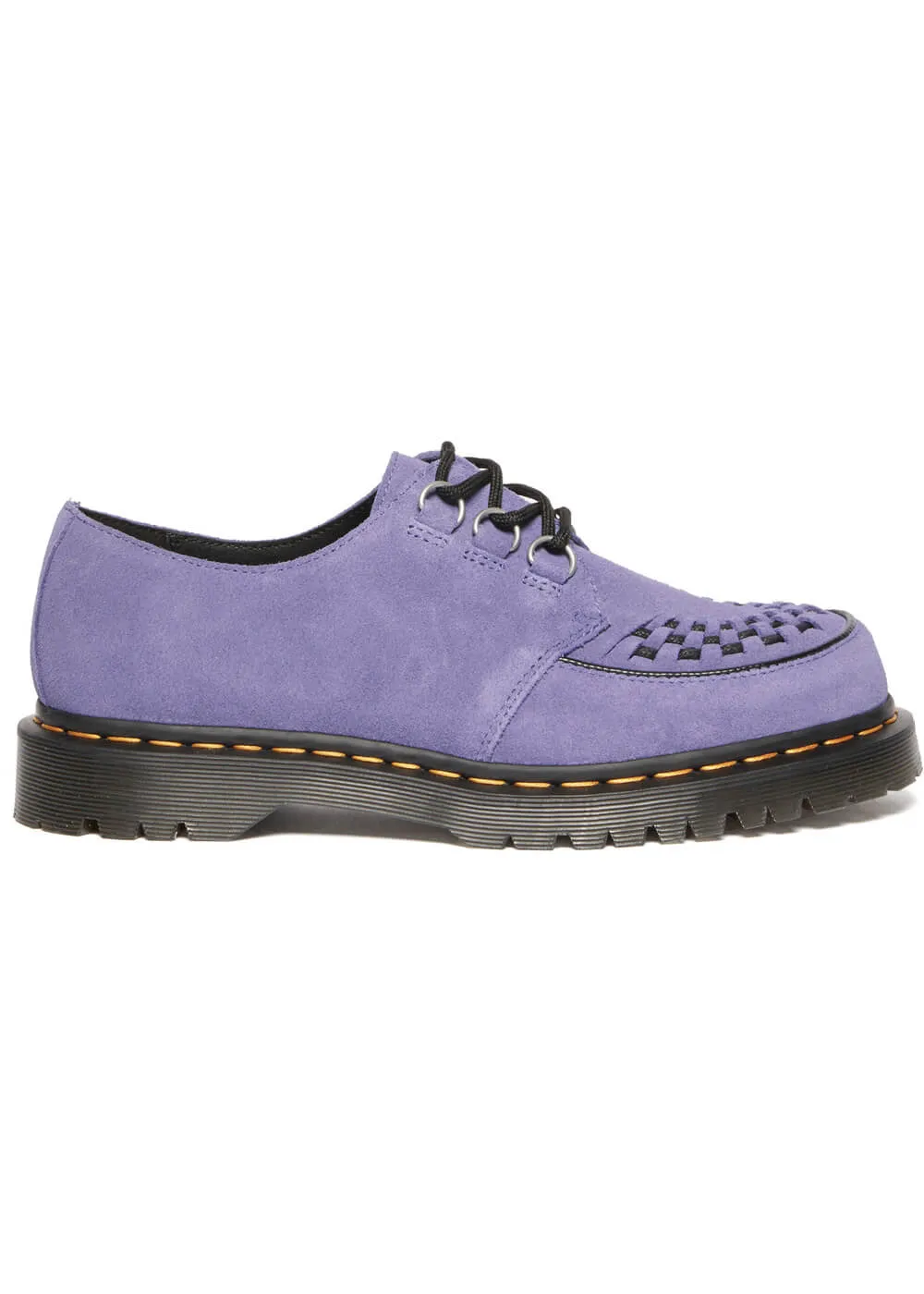 Dr. Martens Ramsey Suede Leather Creepers Purple