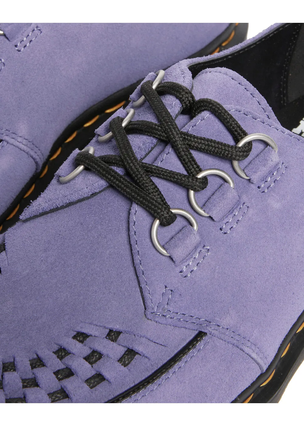 Dr. Martens Ramsey Suede Leather Creepers Purple