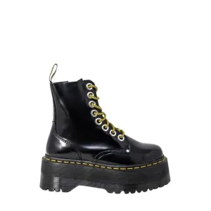 Dr. Martens Women's Black Leather Lace-Up Boots