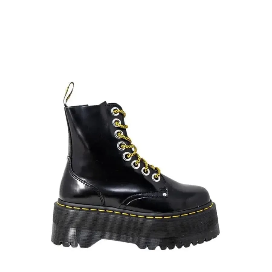 Dr. Martens Women's Black Leather Lace-Up Boots